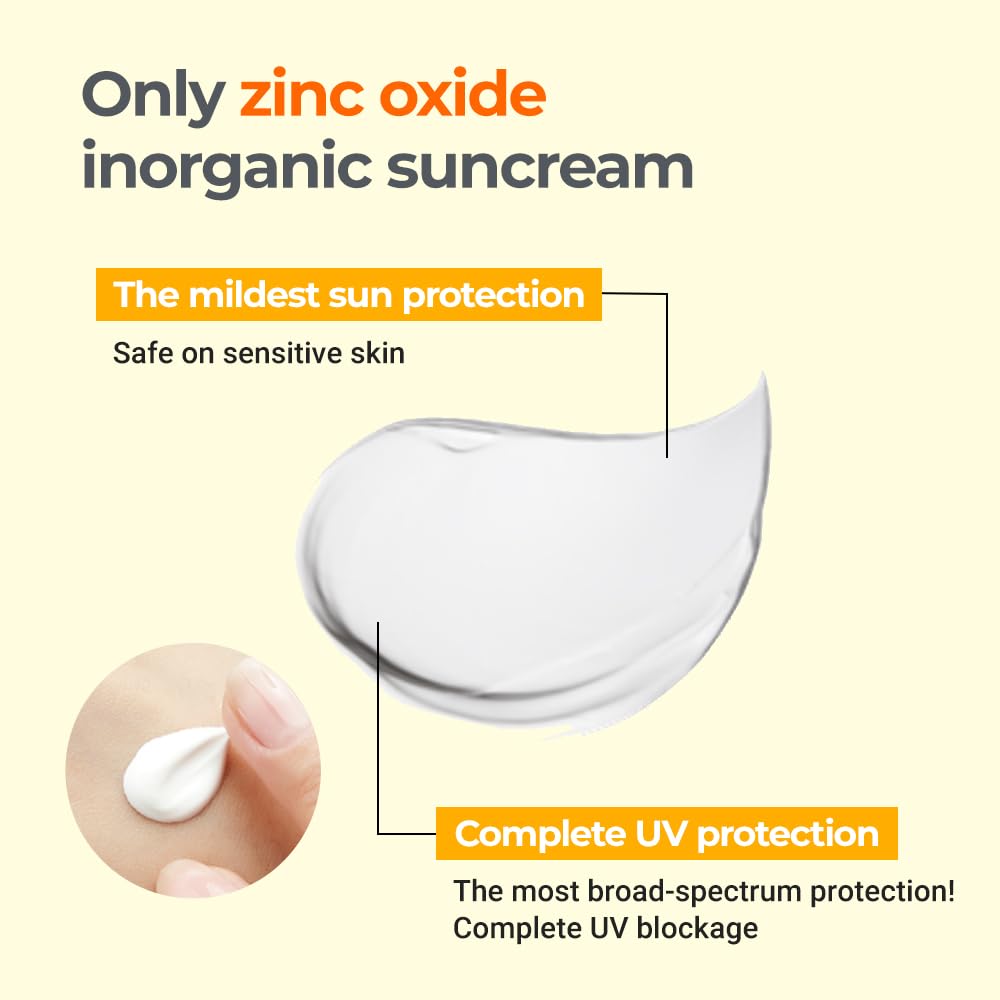 Derma B Everyday Mild Sunscreen SPF50+ 50ml side view