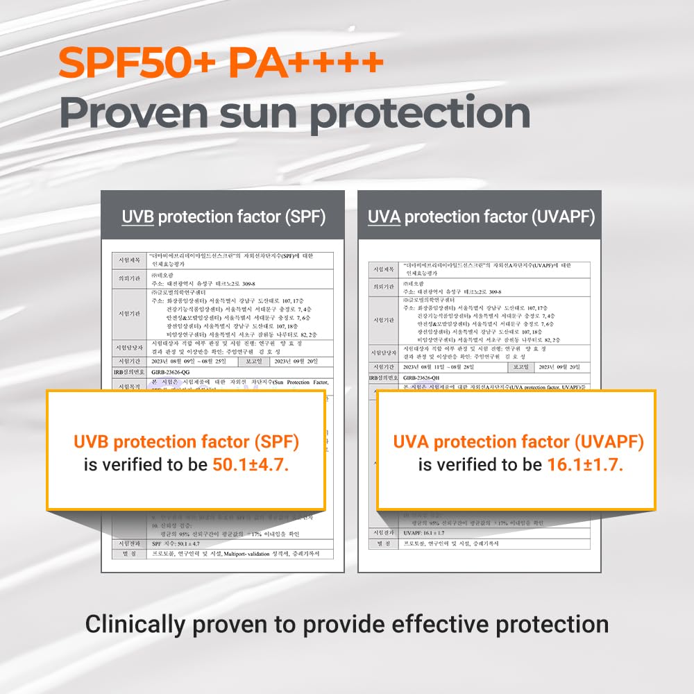 Derma B Everyday Mild Sunscreen SPF50+ 50ml texture close-up
