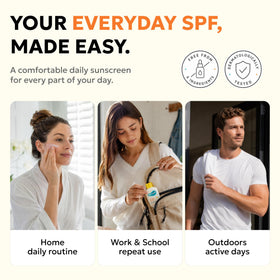Derma B Everyday Sun Block SPF50+ 200ml ingredients list