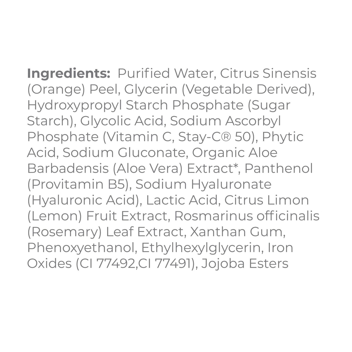Derma E Vitamin C Instant Radiance Facial Peel with citrus fruits