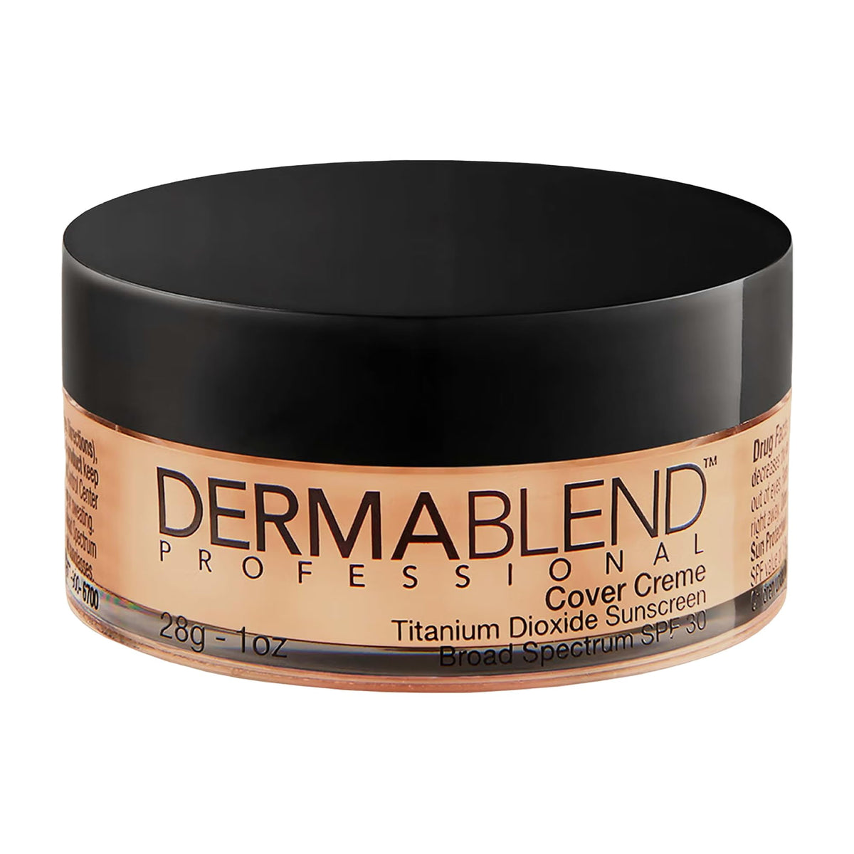 Dermablend Cover Crème Foundation 25N Natural Beige front view