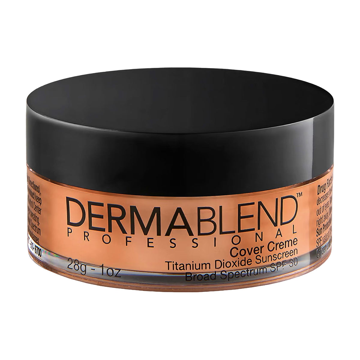 Dermablend Cover Crème Foundation 50C Honey Beige front view