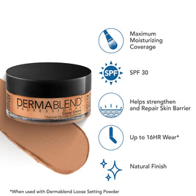 Dermablend Cover Crème Foundation in packaging