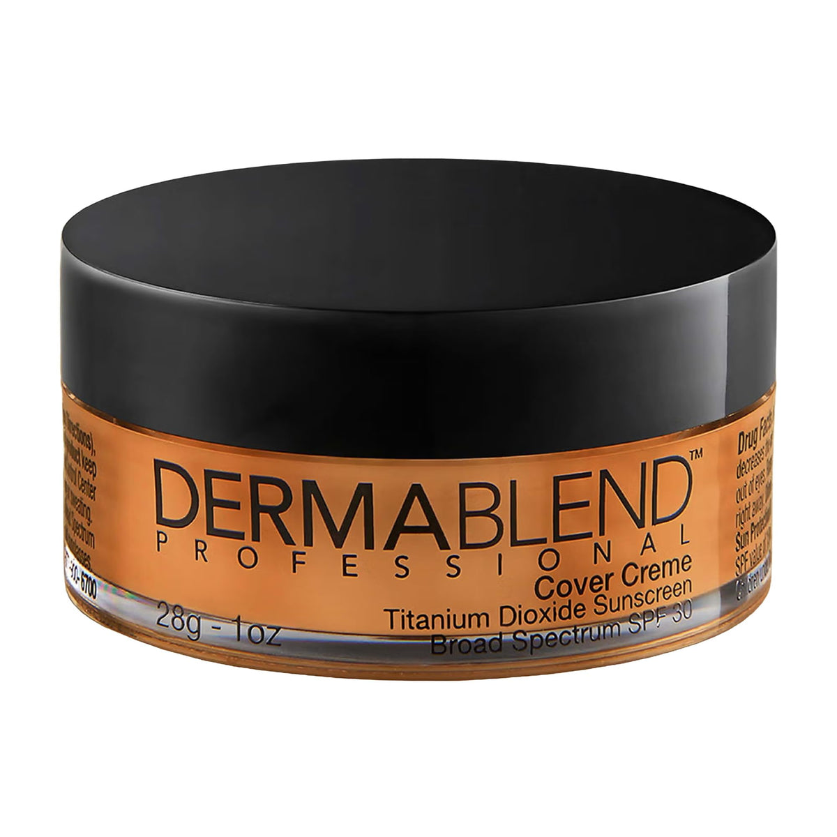 Dermablend Cover Crème Foundation SPF 30 45W Hazelnut Beige front view