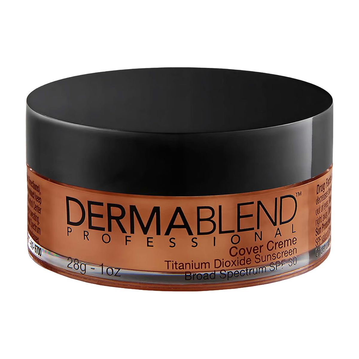 Dermablend Cover Crème Foundation SPF 30 65W Golden Bronze front view