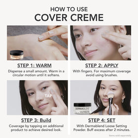 Dermablend Cover Crème Foundation swatch on hand