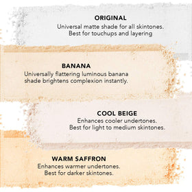 Dermablend Illuminating Banana Loose Setting Powder close-up of powder