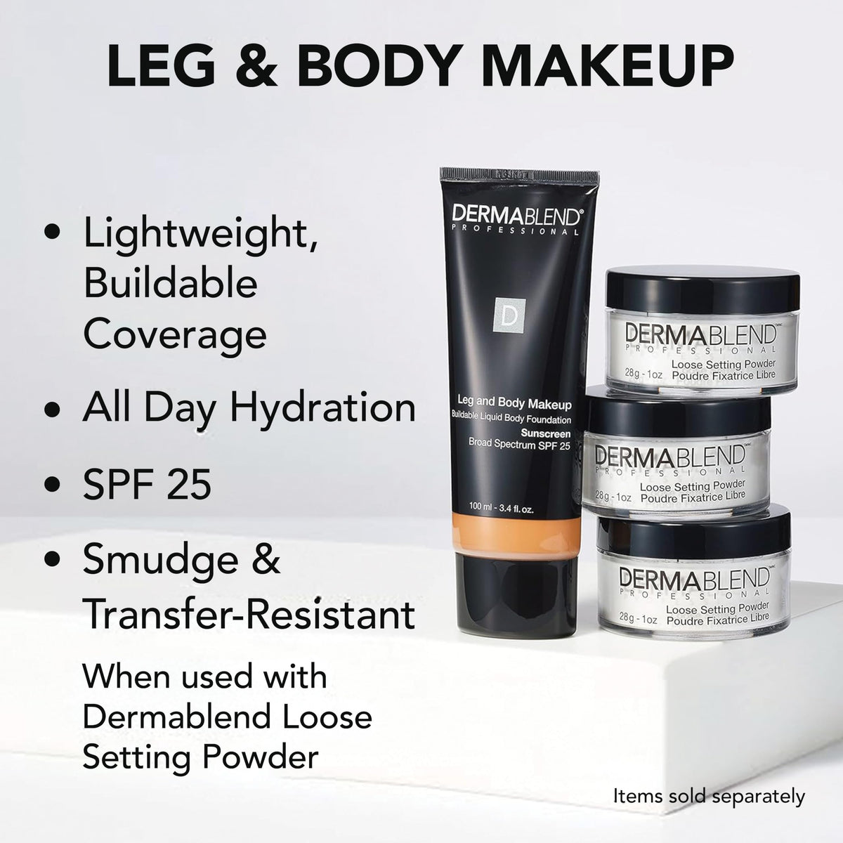 Dermablend Leg & Body Makeup Foundation SPF 25 shade 45W