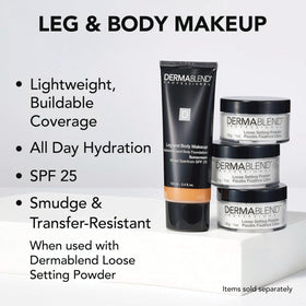 Dermablend Leg & Body Makeup Foundation SPF 25 shade 45W