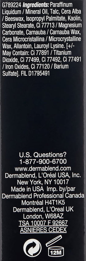 Dermablend Quick-Fix Body Makeup Foundation Stick with setting powder