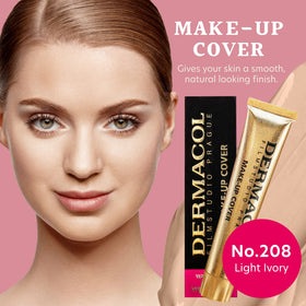 Dermacol Full Coverage Foundation No.208 packaging