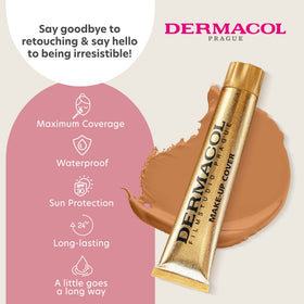 Dermacol Full Coverage Matte Foundation SPF 30 No.224 packaging