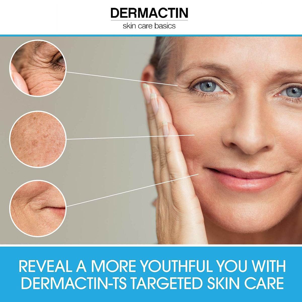 Dermactin Anti-Aging Fine Lines Wrinkle Cream in a skincare routine