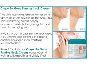 Dermactin Crepe Be Gone Firming Neck Cream texture close-up
