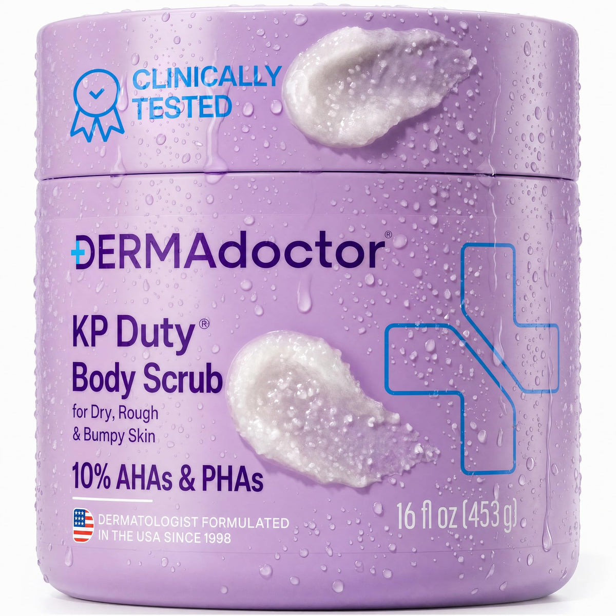 DERMAdoctor KP Bump Eraser Body Scrub 16 Fl oz front view