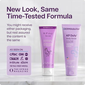 DERMAdoctor KP Bump Eraser Body Scrub 8 Fl oz packaging