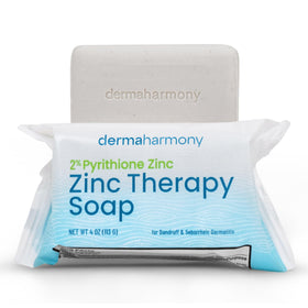 Dermaharmony 2% Pyrithione Zinc Bar Soap 4 oz front view