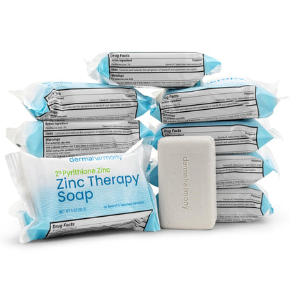 Dermaharmony 2% Pyrithione Zinc Bar Soap front view