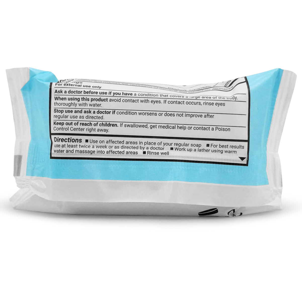 Dermaharmony soap lathered on skin