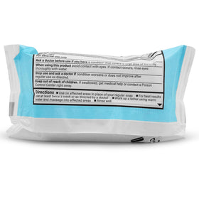 Dermaharmony soap lathered on skin