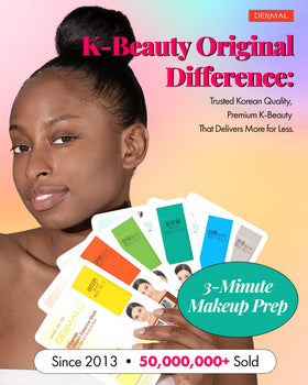 DERMAL Korean Essence Sheet Masks arranged for gifting
