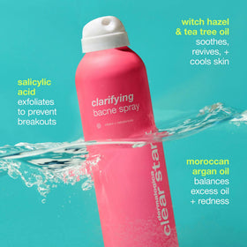 Dermalogica Clear Start Bacne Spray 6 fl oz back view