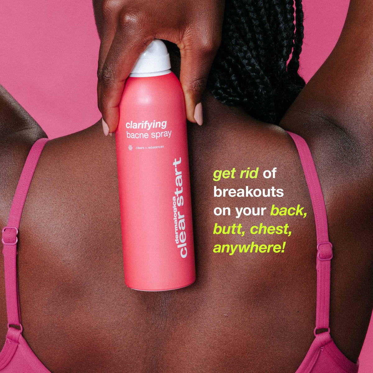 Dermalogica Clear Start Bacne Spray 6 fl oz close-up of nozzle
