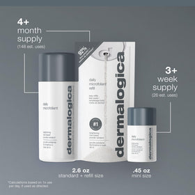 Dermalogica Daily Microfoliant ingredients list on packaging