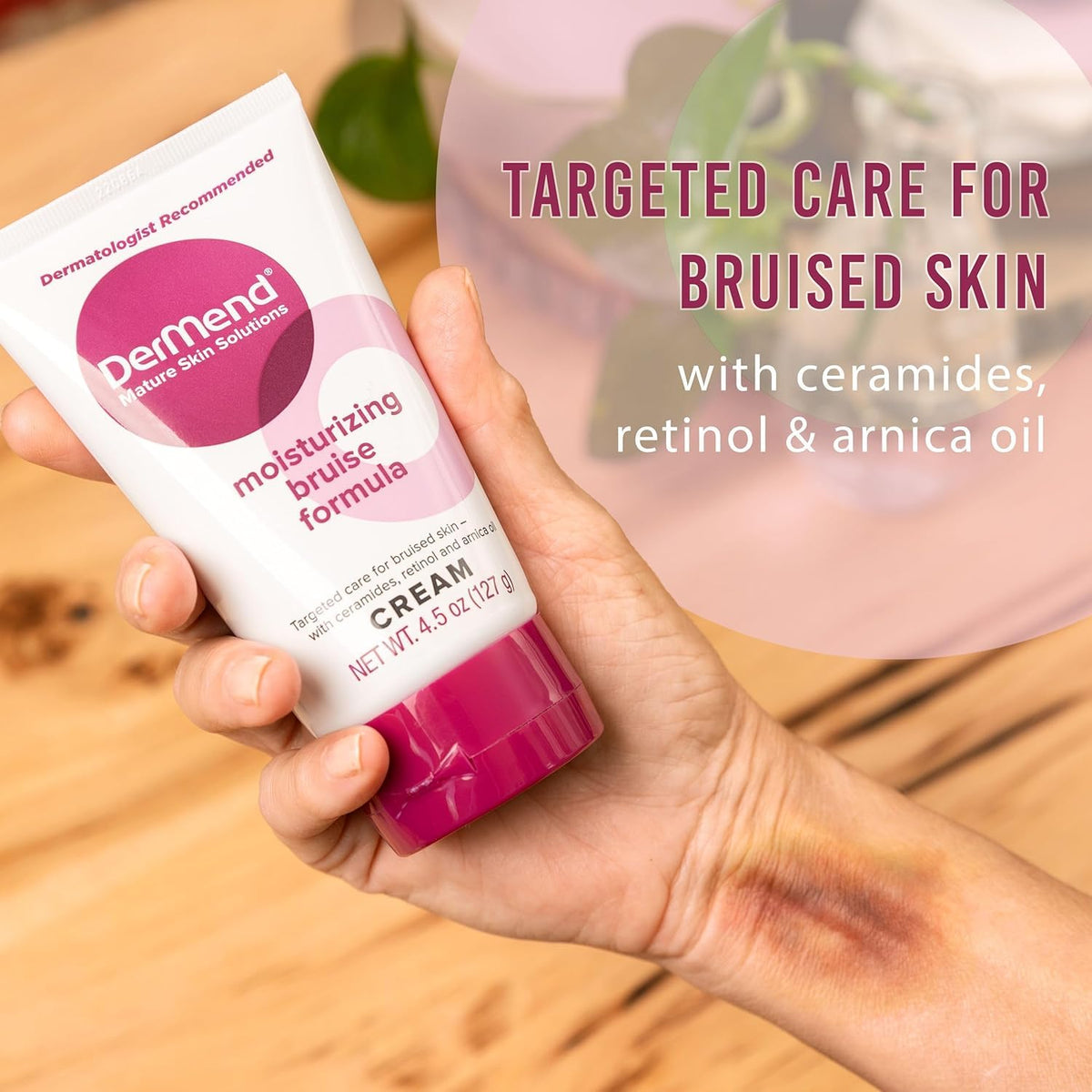 Dermend Bruise Cream texture close-up