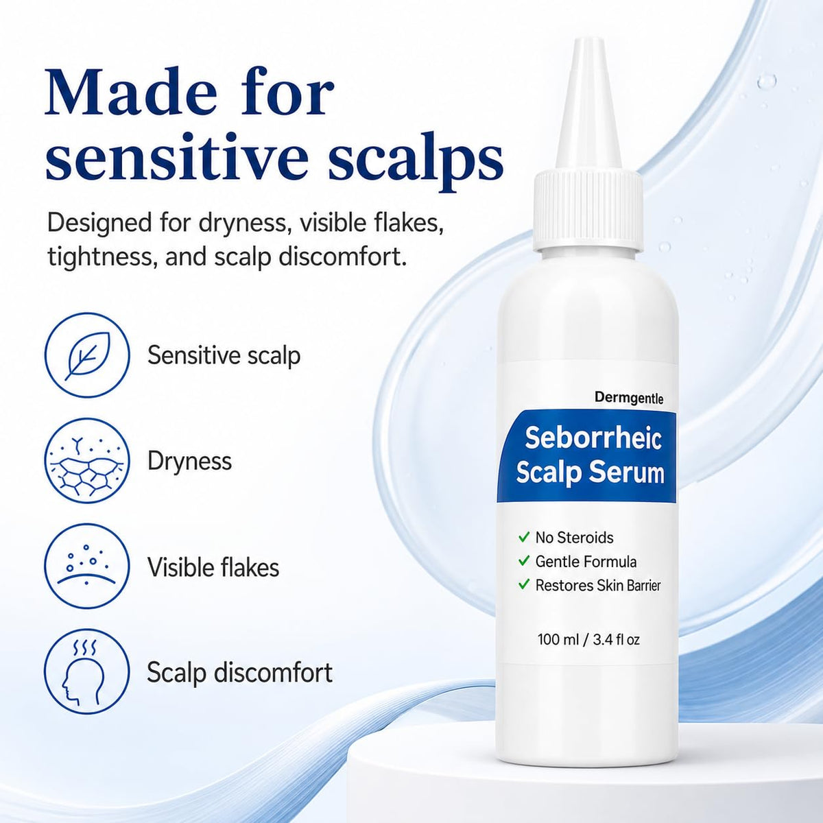 Dermgentle Scalp Serum 8X ingredients list