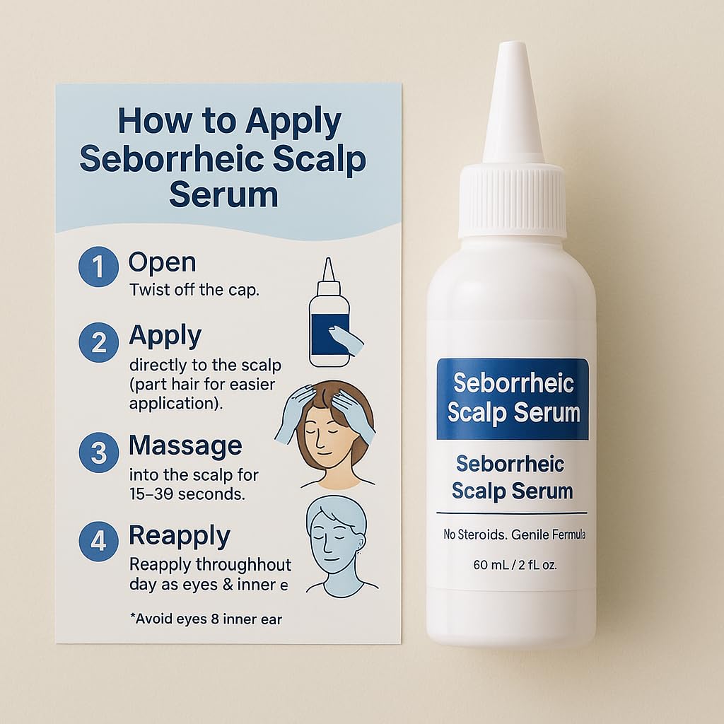 Dermgentle Scalp Serum 8X packaging details
