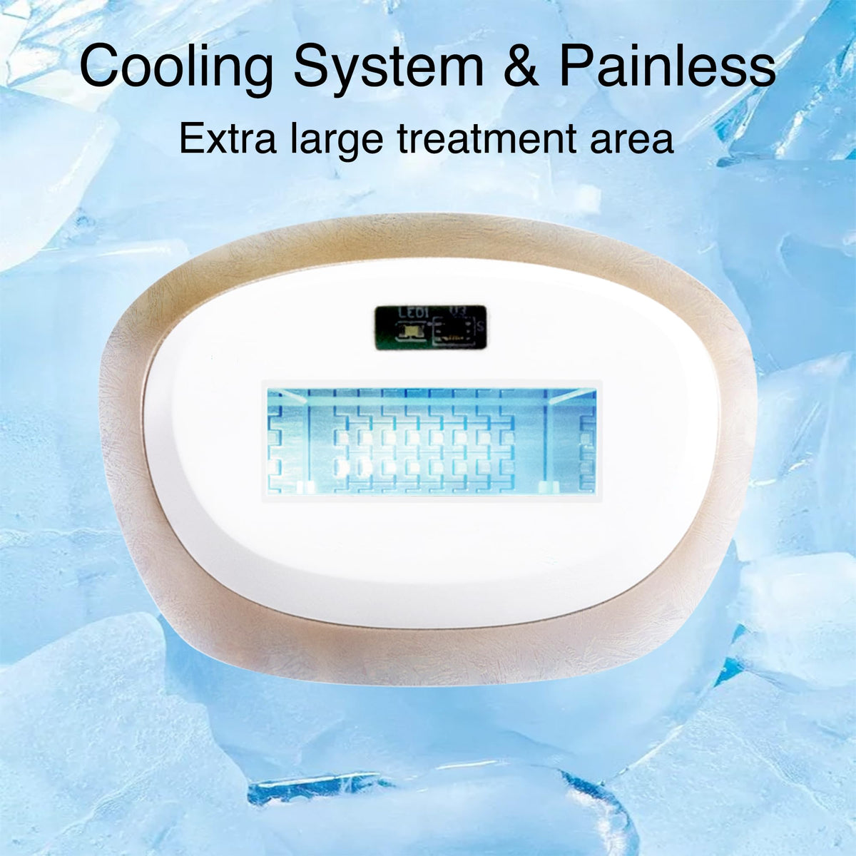 DermRays Laser Hair Removal Device V4S side view