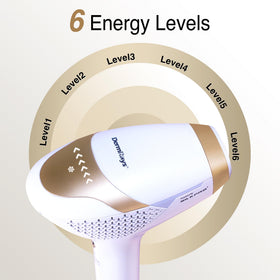 DermRays Laser Hair Removal Device V4S with user manual
