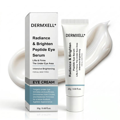 DERMXELL+ Lift & Brighten Peptide Eye Serum front view
