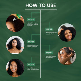 Dersie Batana Oil Shampoo being lathered in hands