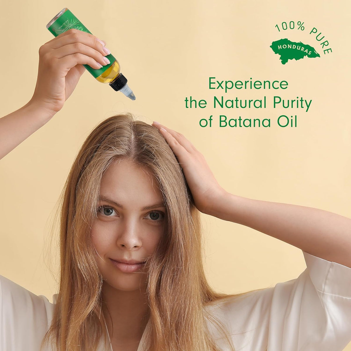 Dersie Batana Oil with ingredients list on packaging