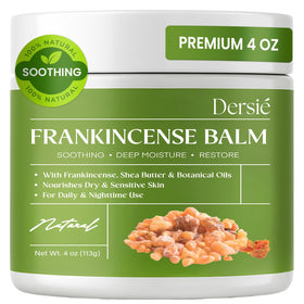 Dersie Frankincense Balm 4 oz jar front view