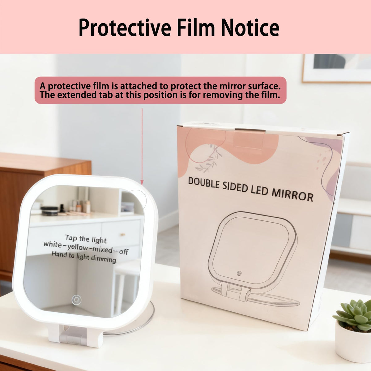 DESCHEN mirror in a stylish gift box