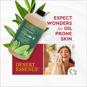 Desert Essence Face Wash with fresh lavender and chamomile