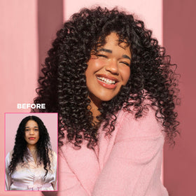 Design.Me PUFF.ME Hair Volumizing Mousse 250mL in hand