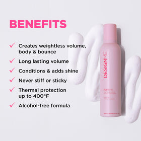 Design.Me PUFF.ME Hair Volumizing Mousse 250mL side view
