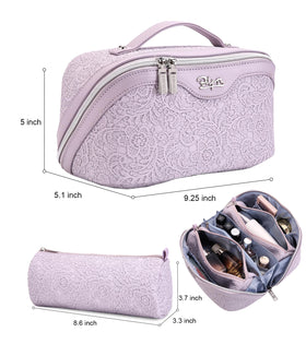 Detachable makeup pouches from BOYATU Travel Makeup Bags Set