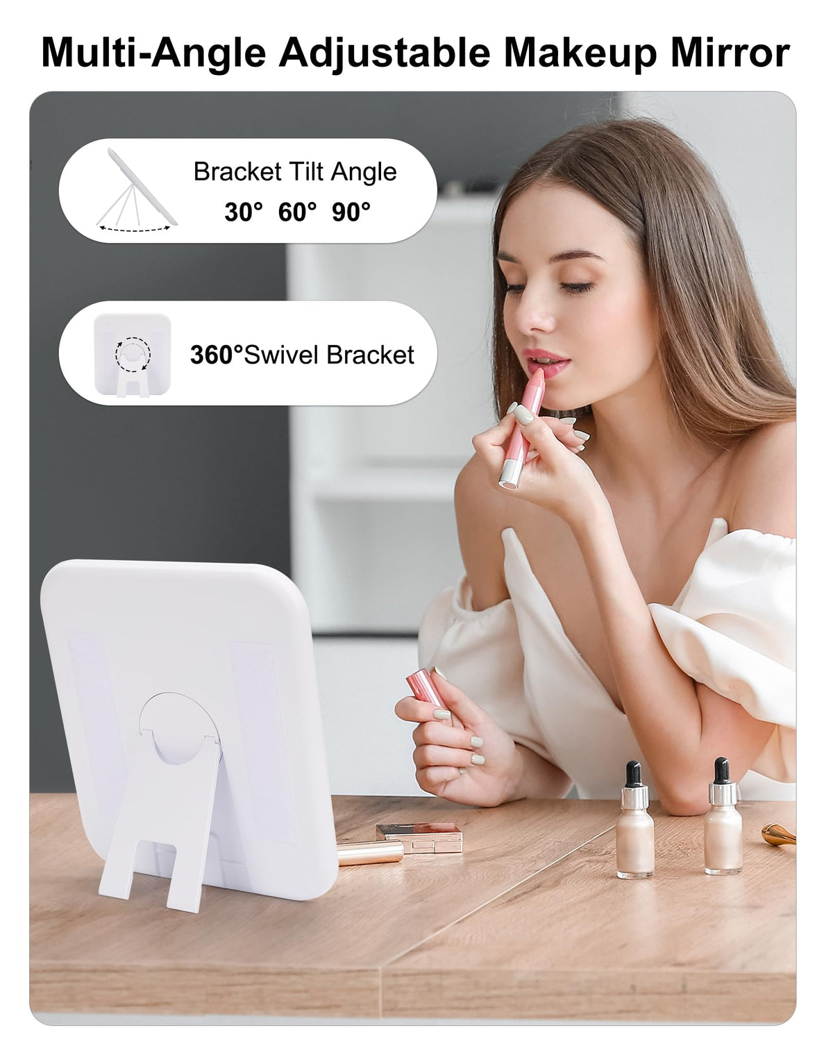 Detachable storage box of Relavel Travel Makeup Bag
