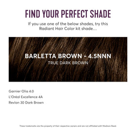 Detailed instruction booklet included in Madison Reed kit