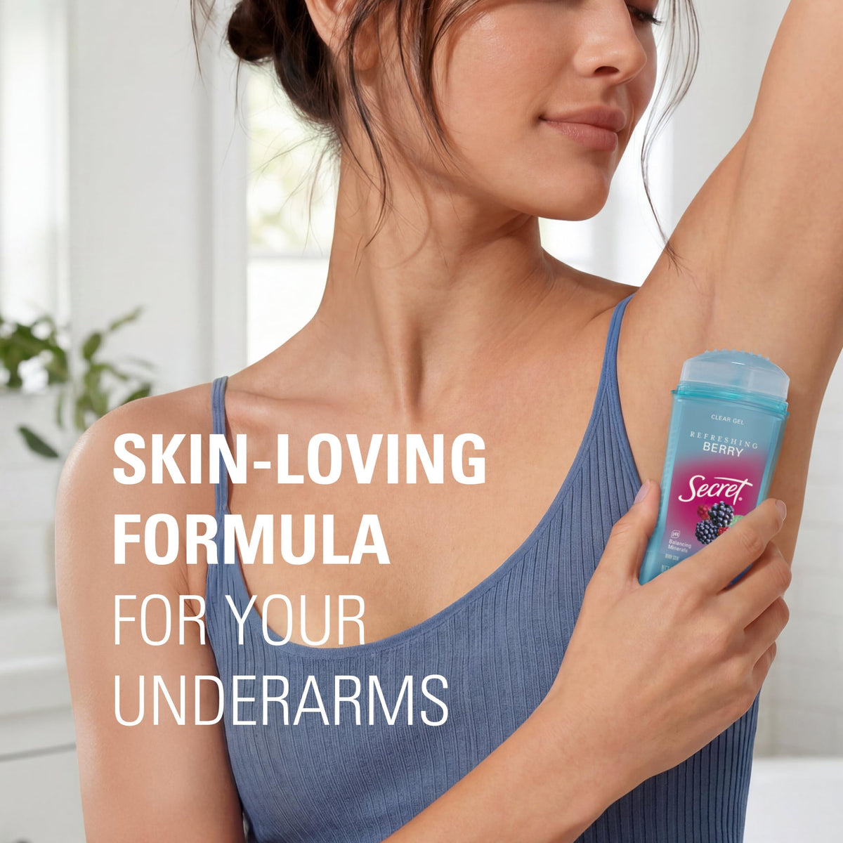 Detailed view of Secret Antiperspirant ingredients list