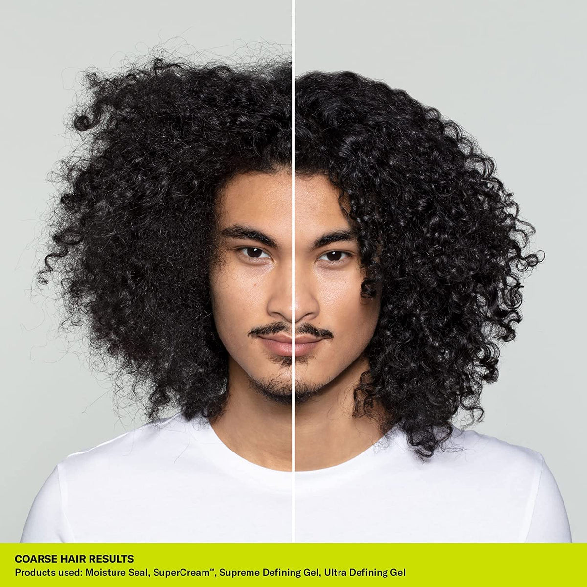 DevaCurl SuperCream Ultra-Rich Moisturizing Definer on a bathroom shelf