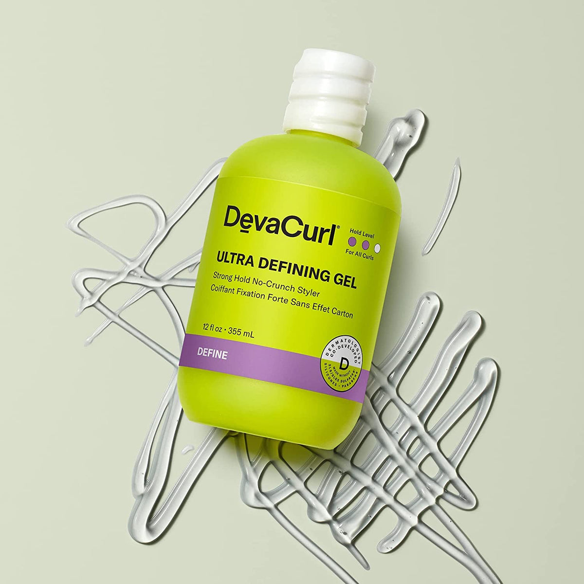 DevaCurl Ultra Defining Gel 12 fl. oz back view