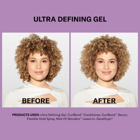 DevaCurl Ultra Defining Gel 32 fl. oz with product texture