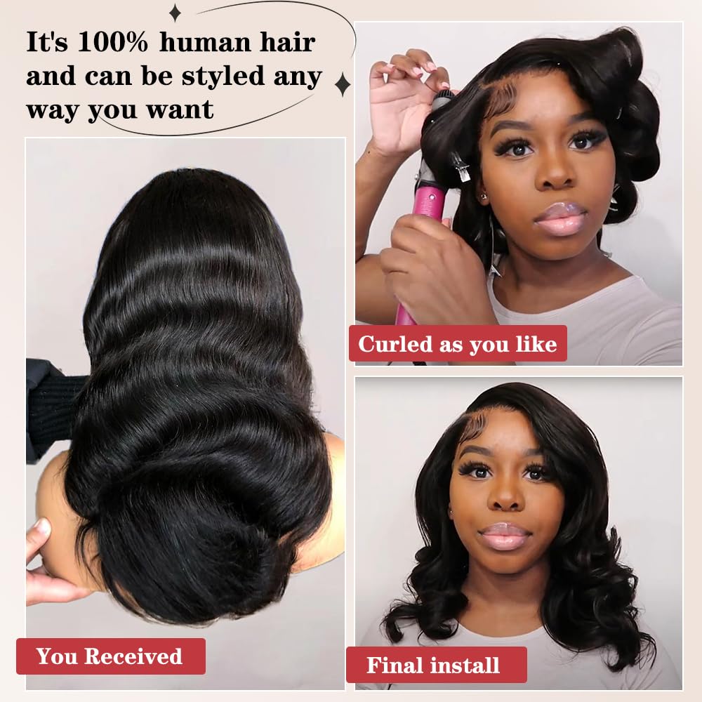 Devonia 14 Inch Bob Wig side view