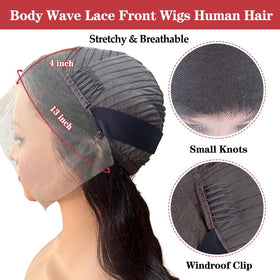 Devonia Body Wave Lace Front Wig styling options
